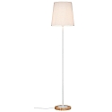 Lampadaire NEORDIC STELLAN  1 flamme, avec abat-jour E27, bois, blanche gradable