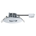 Paulmann Luce da incasso HOUSE versione integrata IP44, Argento 5,8W 410lm 3000K 34� 34�