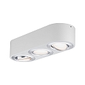 Paulmann Paulmann LED Ceiling luminaire Argun white matt/brushed aluminum, 3 flames 3x 4,8W