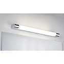 Paulmann Luci da specchio MIZAR LED rotondo IP44, Cromo, Bianco
