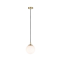 Paulmann Paulmann Neordic Menja Pendant luminaire E27, max. 20W white/brass brushed