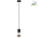 Paulmann Luci a sospesione NEORDIC NORDIN E27 IP20, Rame, Opaco, Nero dimmerabile
