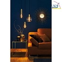 Paulmann Vintage Pendant luminaire NEORDIC KINE, E27 max. 20W, brass brushed