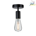 Paulmann Luminaire de plafond NEORDIC MALIA E27 IP20, noir  gradable