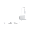 Paulmann Lampada da parete CALVANI con interruttore, con connessione USB, con ripiano E27 IP20, Bianco dimmerabile Paulmann Lampada da parete CALVANI con interruttore, con connessione USB, con ripiano E27 IP20, Bianco dimmerabile