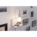 Paulmann Lampada da parete CALVANI con interruttore, con connessione USB, con ripiano E27 IP20, Bianco dimmerabile Paulmann Lampada da parete CALVANI con interruttore, con connessione USB, con ripiano E27 IP20, Bianco dimmerabile