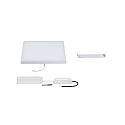 Paulmann LED Panel VELORA ZigBee TW surfaced mounting, 29.5cm, 230V, 10.5W 2700-6500K 1100lm, dimmable, white matt
