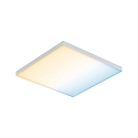 Paulmann LED Panel VELORA ZigBee TW surfaced mounting, 29.5cm, 230V, 10.5W 2700-6500K 1100lm, dimmable, white matt
