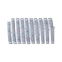 Paulmann LED Strip Basis-Set MaxLED 250 WW, IP44 Protecting Cover, 230Vac / 24Vdc, Silber, 300cm, 12W 3000K 720lm