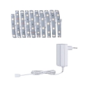 Paulmann LED Strip Basis-Set MaxLED 250 WW, IP44 Protecting Cover, 230Vac / 24Vdc, Silber, 300cm, 12W 3000K 720lm