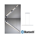 Paulmann Luci a sospesione LENTO BLE TW su / giù, Tunable White IP20, cromo opaco dimmerabile Paulmann Luci a sospesione LENTO BLE TW su / giù, Tunable White IP20, cromo opaco dimmerabile
