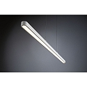 Luci a sospesione LENTO BLE TW su / giù, Tunable White IP20, bianco dimmerabile
