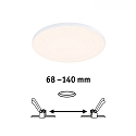 Paulmann Luce da incasso VARIFIT VENULA EDGE IP44, Bianco  12W 1100 | 1600lm 3000K CRI >80