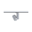 Paulmann Riflettori su rotaie PRORAIL3 ZEUZ LED regolabile IP20, Argento dimmerabile