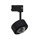 Paulmann Faretto trifase PRORAIL3 LED IP20, Cromo, Nero dimmerabile