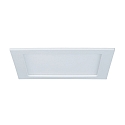 LED Recessed luminaire QUALITY PREMIUM PANEL LED, square, IP44, 1x18W, 4000K, 230V, 220x220mm, white
