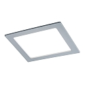 Paulmann Luce da incasso QUALITY PREMIUM PANEL LED angolare IP44, Cromo opaco  1450lm 4000K 120� 120�