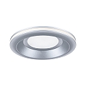 recessed luminaire SORMUS round, set of 1 IP65, chrome matt  6,5W 560lm 3000K 100 100 CRI >80