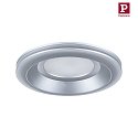 Paulmann LED Einbauleuchte SORMUS, 100°, Einzelspot, rund, 6,5W, 3000K, 560lm, IP65, chrom matt
