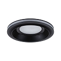 Paulmann recessed luminaire SORMUS round, set of 1 IP65, black matt  6,5W 560lm 3000K 100 100 CRI >80