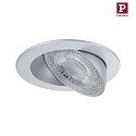 Paulmann Spot AUMUS rotondo, Set di 1 IP20, cromo opaco dimmerabile