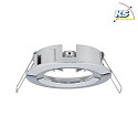 Paulmann Lumière encastrée CHOOSE rigide, lot de 3 IP44, chrome gradable