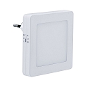 Paulmann Eclairage de nuit  ESBY LED rond, avec prise de courant, avec dtecteur de mouvement IP20, blanche gradable