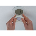 Paulmann Paulmann Recessed luminaires adapter for round installation openings from 75-120mm to 68-70mm+B222, white matt