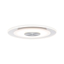 3er-Set LED Einbauleuchte WHIRL, rund, 3x 5.5W 3000K 460lm, dimmbar, Alu Satin
