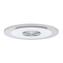 Paulmann 3er-Set LED Einbauleuchte WHIRL, rund, 3x 5.5W 3000K 460lm, dimmbar, Alu Satin