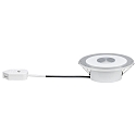 Paulmann 3er-Set LED Einbauleuchte WHIRL, rund, 3x 5.5W 3000K 460lm, dimmbar, Alu Satin