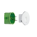 Lampada da incasso a parete WALL standard, rotondo, Bianco