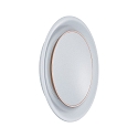 Paulmann Luminaire d'encastrement mural  NEORDIC DEKORATIV rond, indirect, blanc mat
