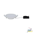 Paulmann Panneau à LED AREO ON-OFF 120MM rond, rigide, commutable, 9W 460lm 3000K CRI > 80
