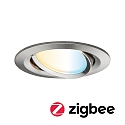 Paulmann recessed luminaire NOVA PLUS COIN TW LED round, swivelling, tunable white, ZigBee controllable IP23