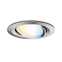 Paulmann recessed luminaire NOVA PLUS COIN TW LED round, swivelling, set of 3, tunable white, ZigBee controllable IP23