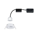 Paulmann Plafonnier encastr NOVA MINI PLUS LED pivotant IP23, blanc mat gradable