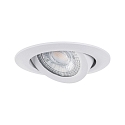 Paulmann 3er-Set LED Einbauspot, 230V, je 6W 3000K 450lm, 3-stufig dimmbar, schwenkbar, Wei matt