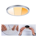 Paulmann Pannello LED AREO VARIFIT DTW 175MM rotondo, Dim-To-Warm, regolabile, dimmerabile 15W 1200lm 2000 / 3000 / 4000K CRI > 80