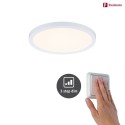 Paulmann LED Einbau-Panel AREO VariFit 3-STEP-DIM, IP44/20, rund, Ø 17.5cm, dimmbar mit Lichtschalter, 15W 3000K 1200lm, weiß matt