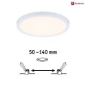 Paulmann LED Einbau-Panel AREO VariFit 3-STEP-DIM, IP44/20, rund, Ø 17.5cm, dimmbar mit Lichtschalter, 15W 3000K 1200lm, weiß matt