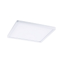 LED Einbau-Panel AREO VariFit 3-STEP-DIM, IP44/20, eckig, 23cm, dimmbar mit Lichtschalter, 18W 3000K 1400lm, wei matt