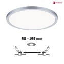 Pannello LED AREO VARIFIT 3-STEP-DIM 230MM rotondo, dimmerabile, regolabile, dimmerabile 18W 1400lm 4000K CRI > 80