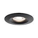 Paulmann LED Deckeneinbauleuchte NOVA MINI COIN rund, 3er-Set, 4W, 2700K, 310lm, schwarz matt