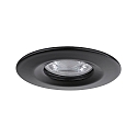 Paulmann LED Deckeneinbauleuchte NOVA MINI COIN rund, 3er-Set, 4W, 2700K, 310lm, schwarz matt