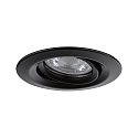 Paulmann LED Deckeneinbauleuchte NOVA MINI PLUS COIN, 3er-Set, 4W, 2700K, dimmbar, schwarz matt
