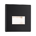 Luce da incasso EDGE, Nero opaco 1,2W 50 | 100lm 2700K 100 100