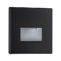 Paulmann Luce da incasso EDGE, Nero opaco 1,2W 50 | 100lm 2700K 100 100
