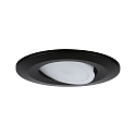 Paulmann Luce da incasso CALLA girevole, Set di 3 IP65, Nero opaco dimmerabile 5W 430 | 550lm 3000K 100 100 CRI >80