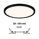 Paulmann Panneau  LED AREO VARIFIT DTW 230MM rond, Dim-To-Warm, rglable, gradable 18W 1400lm 2000 / 3000 / 4000K CRI >80